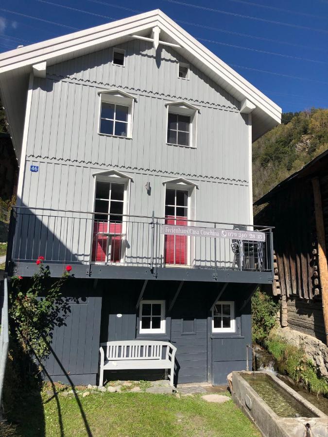Casa Cuschina - Mit Sauna In Der Schoenen Surselva Dardin ภายนอก รูปภาพ